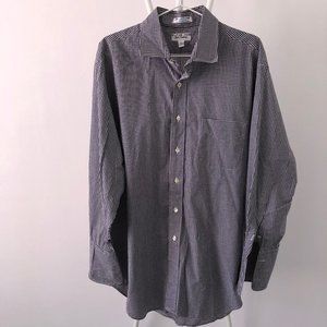 PAUL FREDRICK BUTTON DOWN FRENCH CUFF SHIRT